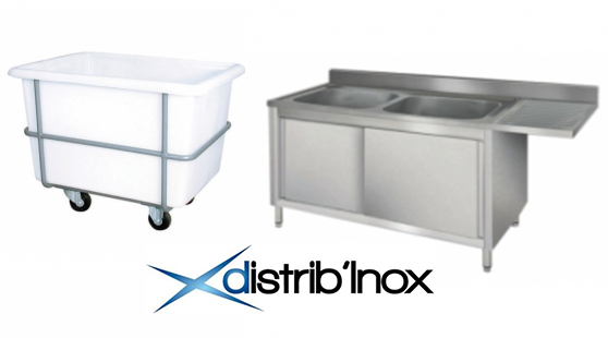 équipements inox métiers de bouche par DISTRIB'INOX